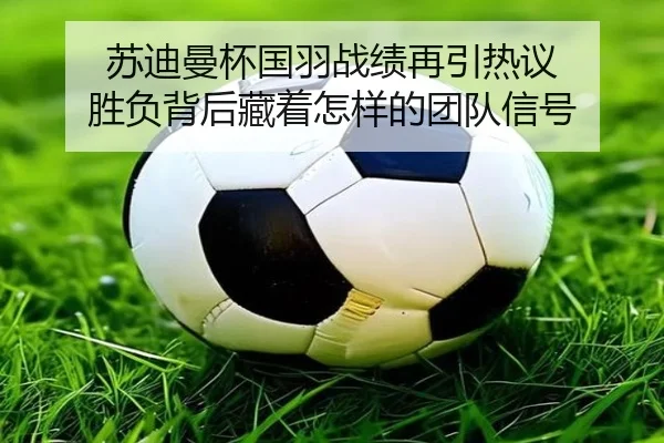 苏迪曼杯国羽战绩再引热议 胜负背后藏着怎样的团队信号